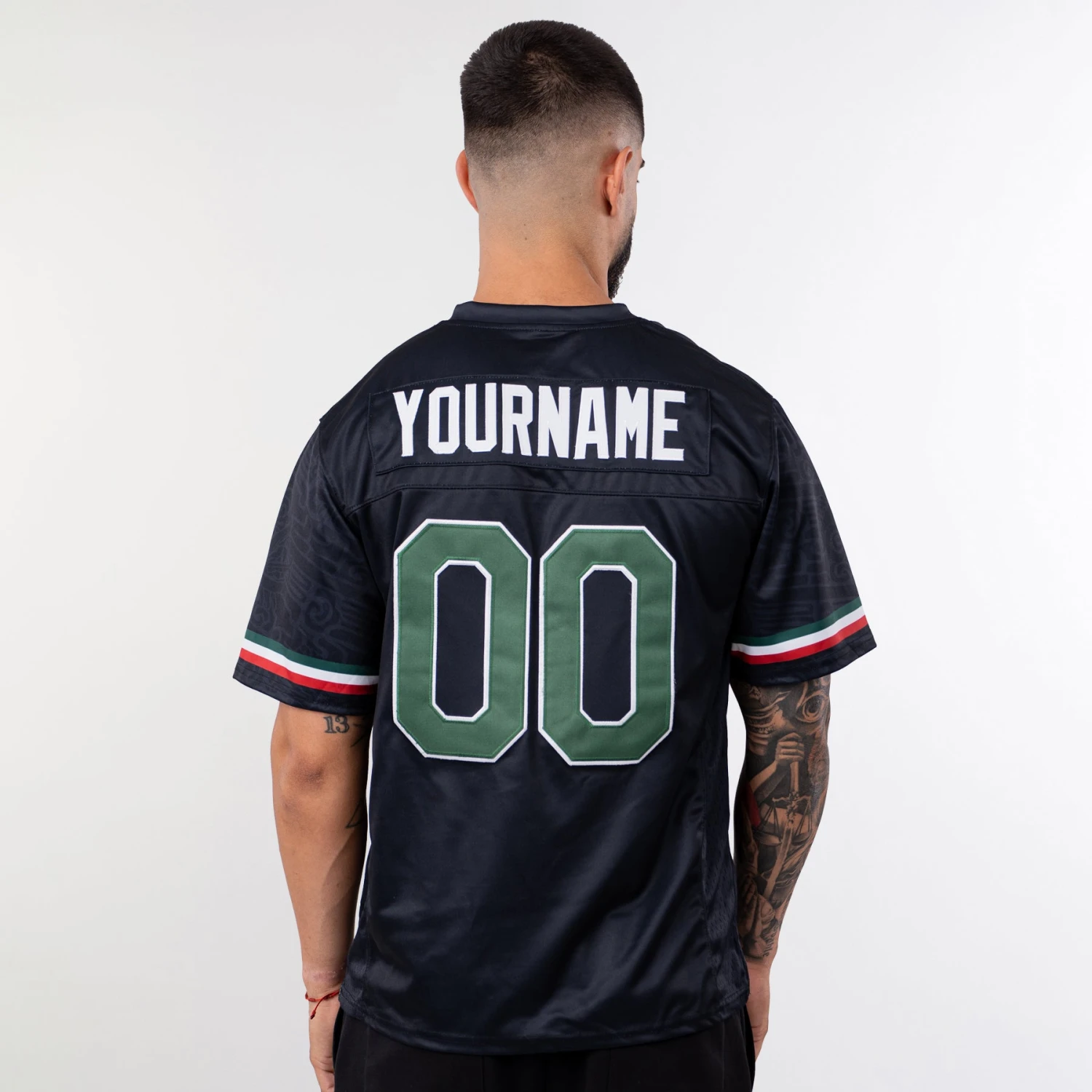 Mexico Heritage Custom Football Jersey - Image 4