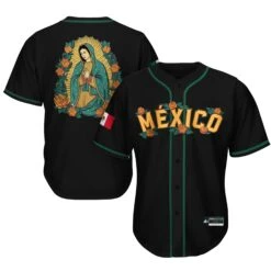 Mexico Guadalupe Baseball Jersey