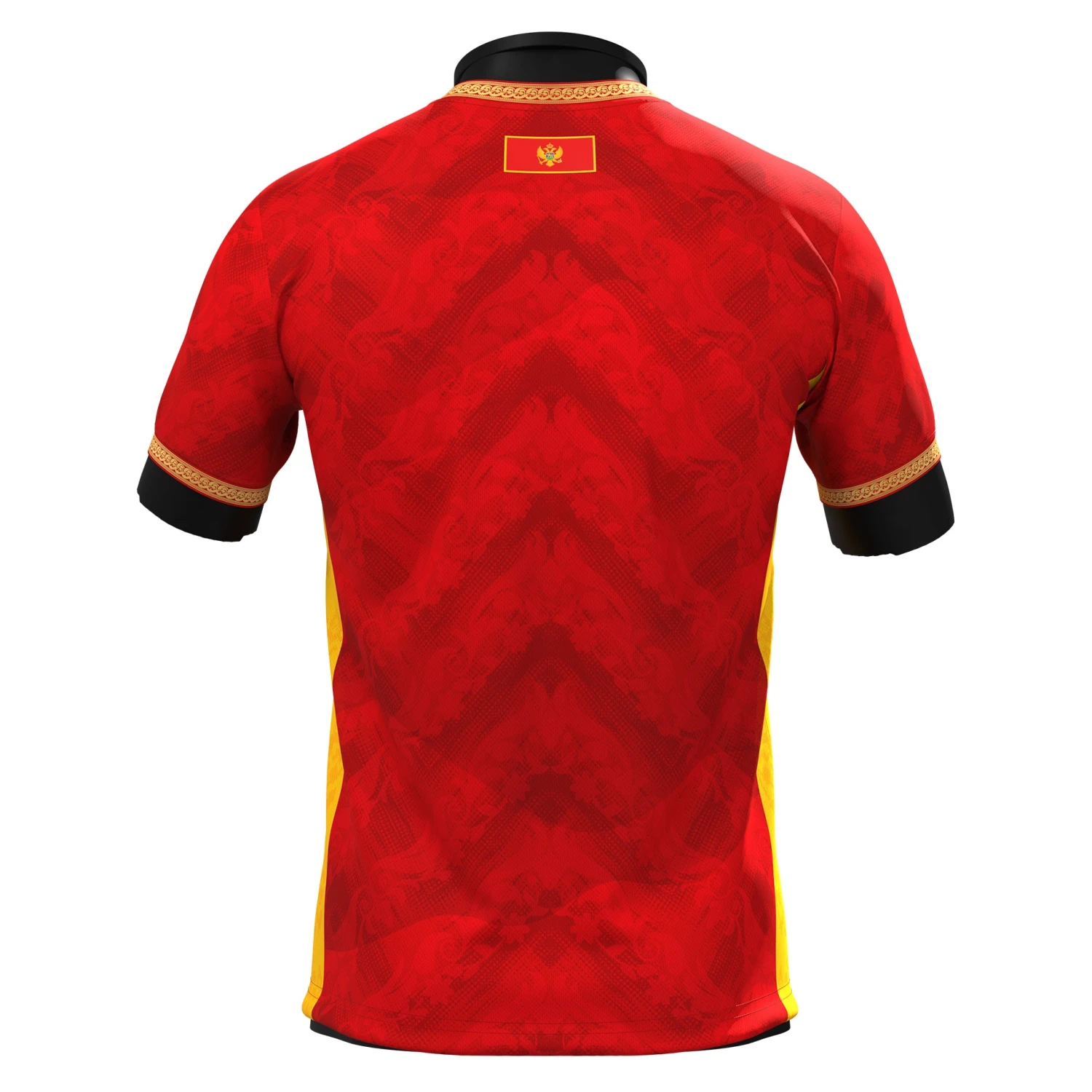 Montenegro Heritage Custom Football Jersey 3 Montenegro Heritage Custom Football Jersey - Image 3