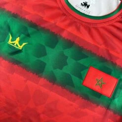 Morocco Heritage Custom Football Jersey -World of Sportswear MoroccoFootballJersey