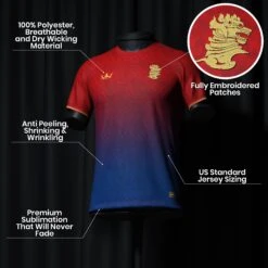 Myanmar Heritage Custom Football Jersey 11 Myanmar Heritage Custom Football Jersey -World of Sportswear MyanmarCustomFootballJerseySpot