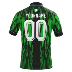 Nigeria Heritage Custom Football Jersey -World of Sportswear NigeriaFootballJerseyBack 1