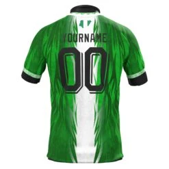 Nigeria Heritage Custom Football Jersey -World of Sportswear NigeriaWhiteFootballJerseyBack
