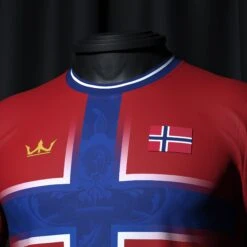 Norway Heritage Custom Football Jersey -World of Sportswear NorwayCustomFootballJerseyChest 848786f1 ecb0 4447 8acb 4c681f20ab5f