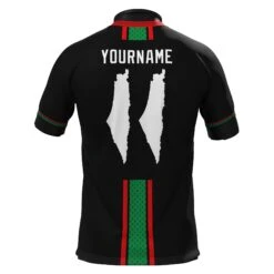 Palestine Heritage Custom Football Jersey -World of Sportswear PalestineFootballJerseyBack