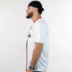 Palestine Heritage Custom Football Jersey -World of Sportswear PalestineWhiteFootballJersey 6