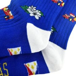 Philippines Crew Socks -World of Sportswear PhilippinesCrewSocksCloseup1