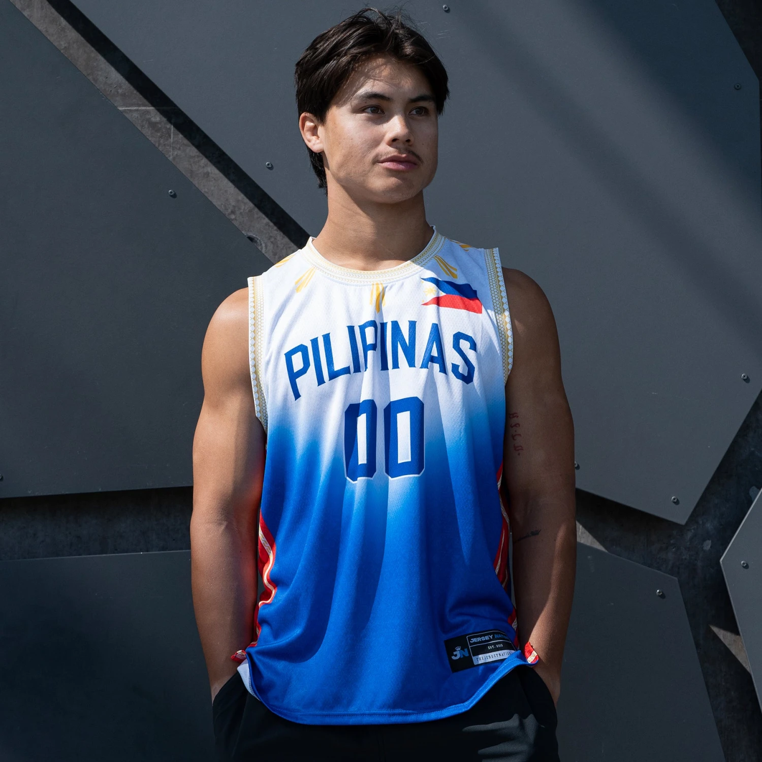 Philippines 'Luzviminda' Custom Basketball Jersey 2 Philippines 'Luzviminda' Custom Basketball Jersey - Image 2