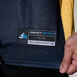 Philippines 'Luzviminda' Custom Basketball Jersey 36 Philippines 'Luzviminda' Custom Basketball Jersey -World of Sportswear Philippines Luzviminda Custom Black Basketball Jersey Model Styling Closeup Stitched