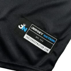 Philippines 'Sampaguita' Baseball Jersey -World of Sportswear Philippines Sampaguita Baseball Black Jersey Closeups