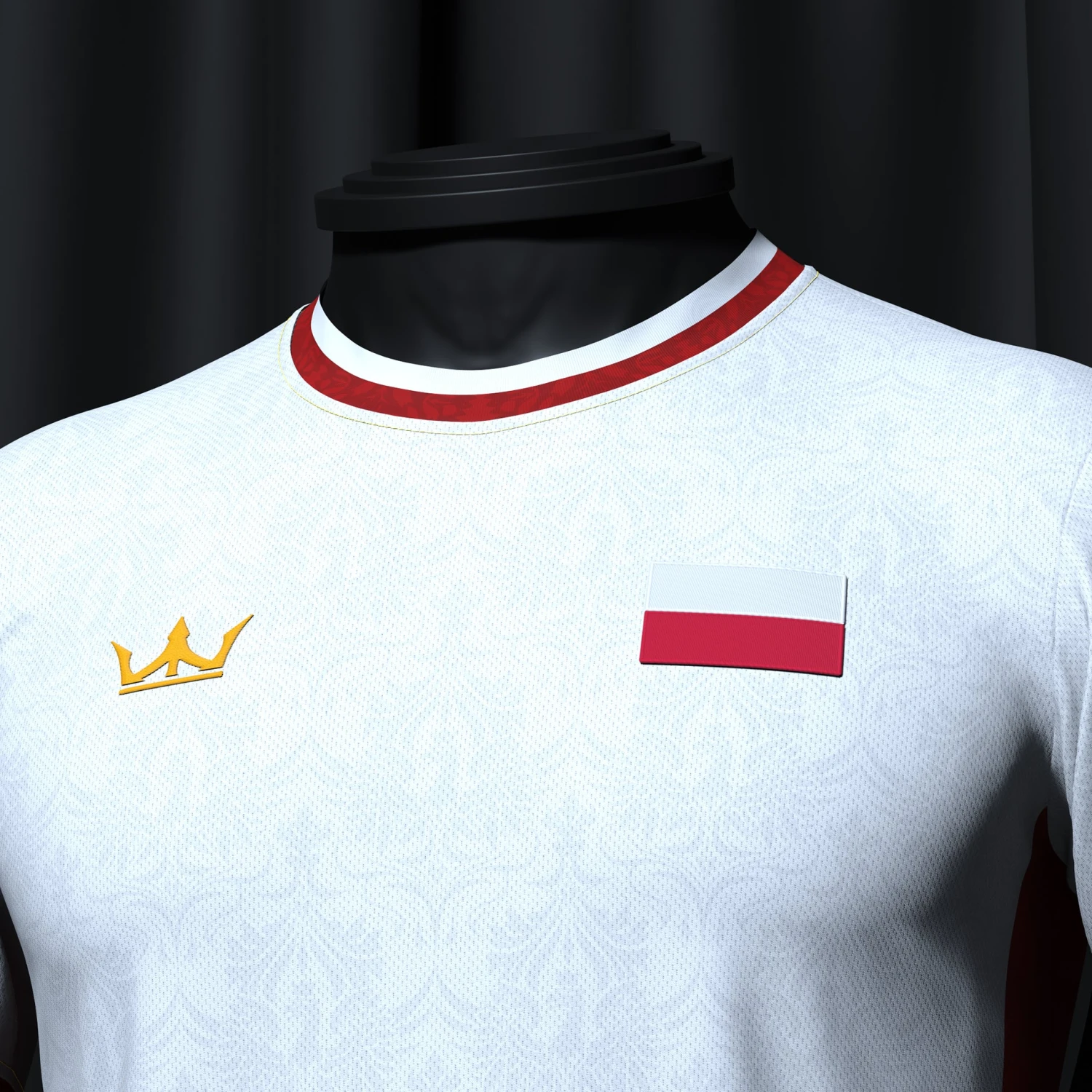 Poland Heritage Custom Football Jersey 4 Poland Heritage Custom Football Jersey - Image 4