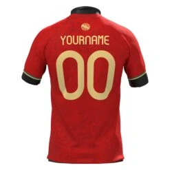 Portugal Heritage Custom Football Jersey 23 Portugal Heritage Custom Football Jersey -World of Sportswear PortugalSoccerJerseyBack