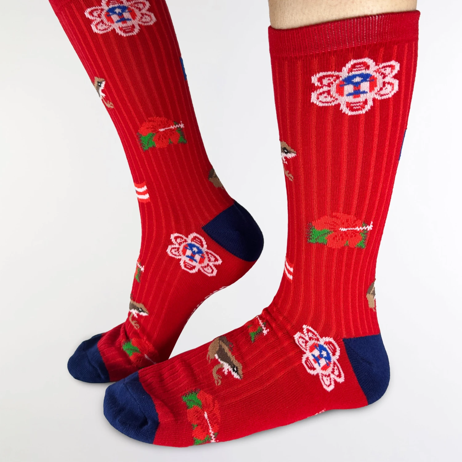 Puerto Rico Crew Socks 2 Puerto Rico Crew Socks - Image 2
