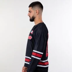 Puerto Rico Heritage Custom Hockey Jersey 36 Puerto Rico Heritage Custom Hockey Jersey -World of Sportswear PuertoRicoHeritageBlackCustomHockeyJersey2 db7d2560 c943 47cf a104 66e4a56858f9