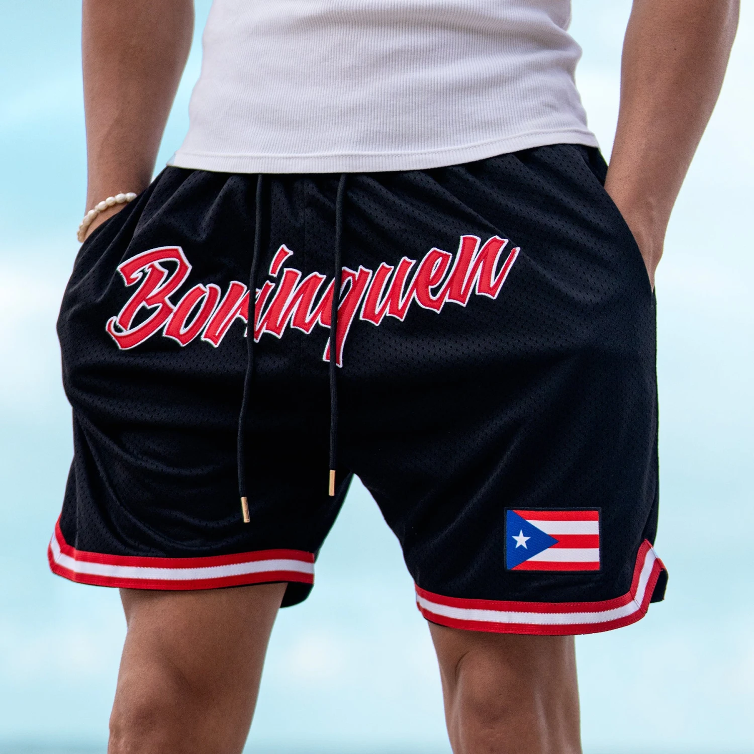 Puerto Rico 'Borinquen' Heritage Basketball Shorts 11 Puerto Rico 'Borinquen' Heritage Basketball Shorts - Image 11