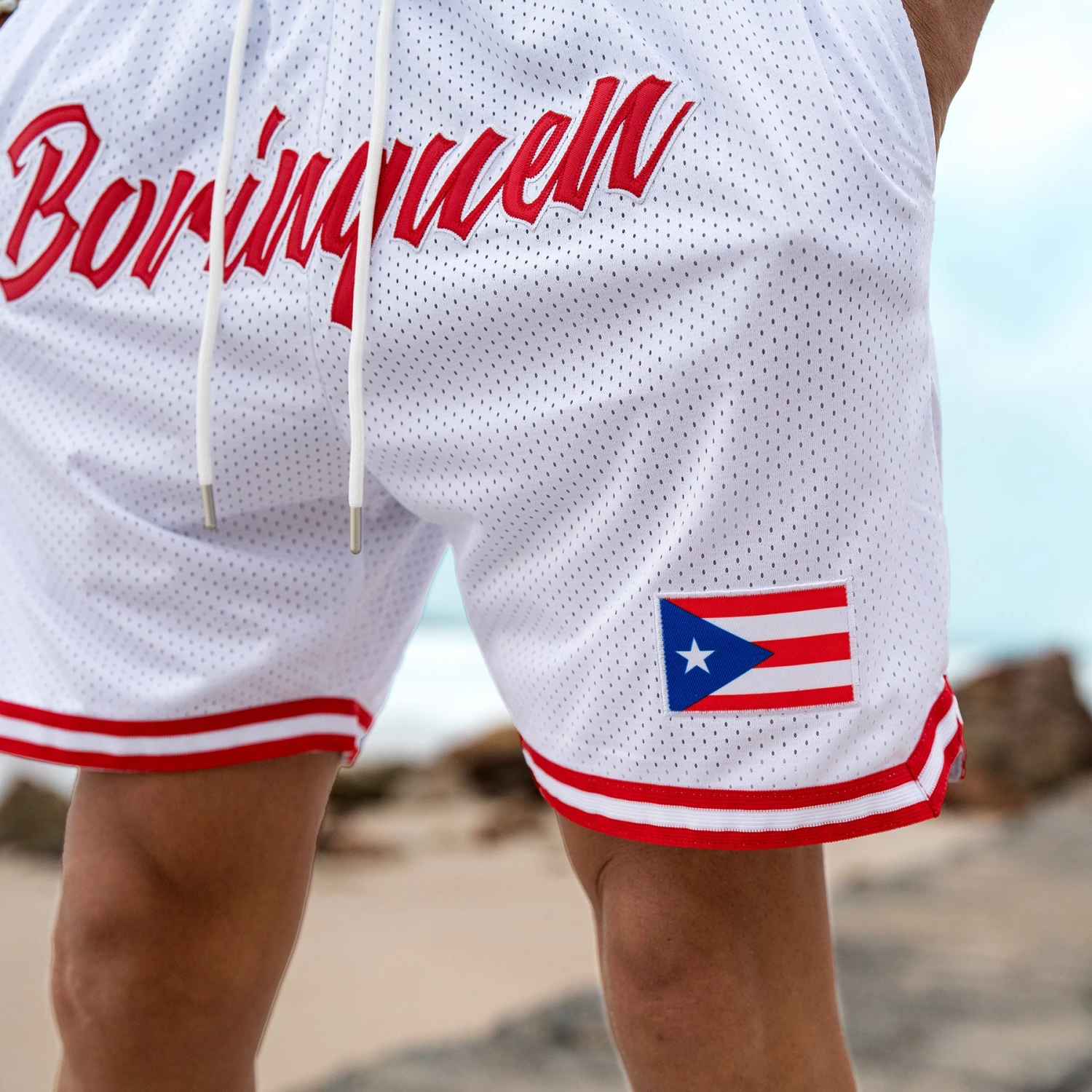 Puerto Rico 'Borinquen' Heritage Basketball Shorts 4 Puerto Rico 'Borinquen' Heritage Basketball Shorts - Image 4