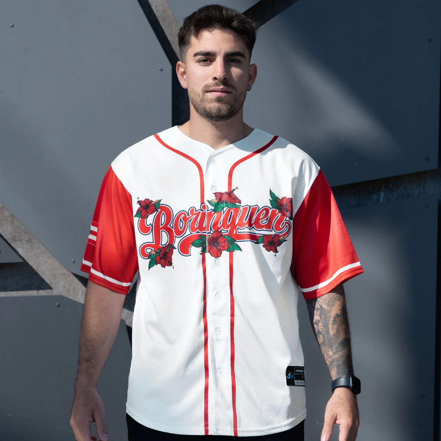 Puerto Rico 'Flor De Maga' Baseball Jersey 12 Puerto Rico 'Flor De Maga' Baseball Jersey - Image 12