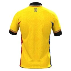 Romania Heritage Custom Football Jersey -World of Sportswear RomaniaCustomFootballJerseyBackPlain