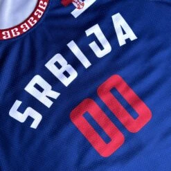 Serbia Heritage Custom Basketball Jersey -World of Sportswear SERBPP1