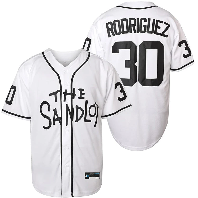 The Sandlot Benny 'The Jet' Rodriguez Baseball Jersey 14 The Sandlot Benny 'The Jet' Rodriguez Baseball Jersey - Image 14