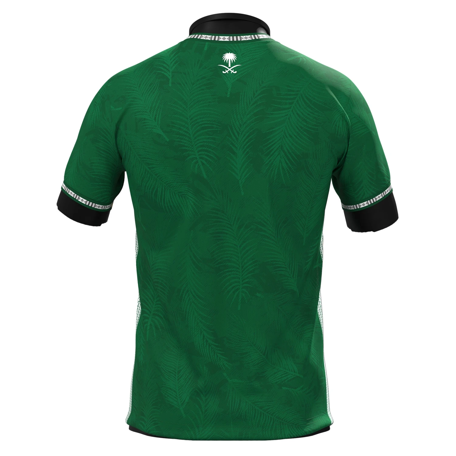 Saudi Arabia Heritage Custom Football Jersey 3 Saudi Arabia Heritage Custom Football Jersey - Image 3