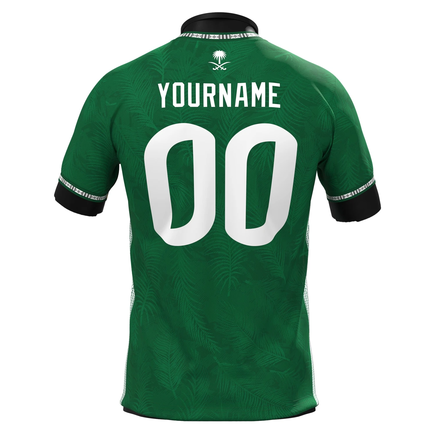 Saudi Arabia Heritage Custom Football Jersey 2 Saudi Arabia Heritage Custom Football Jersey - Image 2