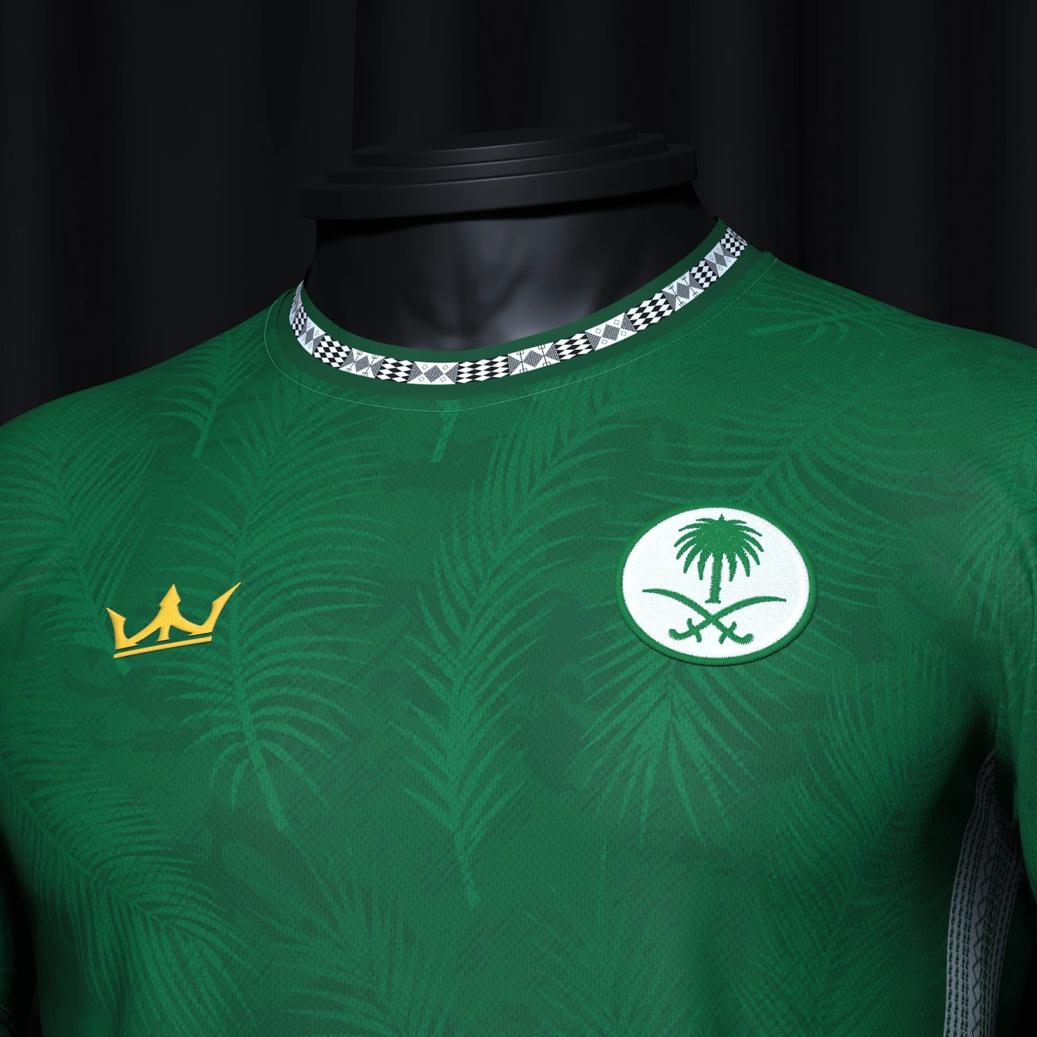 Saudi Arabia Heritage Custom Football Jersey 4 Saudi Arabia Heritage Custom Football Jersey - Image 4