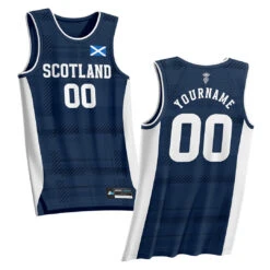 Scotland Heritage Custom Basketball Jersey