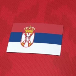 Serbia Heritage Custom Football Jersey -World of Sportswear SerbiaHeritageCustomFootballJerseyCrest