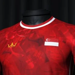 Singapore Heritage Custom Football Jersey 10 Singapore Heritage Custom Football Jersey -World of Sportswear SingaporeCustomFootballJerseyChest