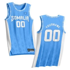 Somalia Heritage Custom Basketball Jersey