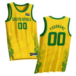 South Africa Heritage Custom Basketball Jersey
