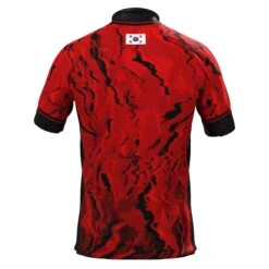 South Korea Heritage Custom Football Jersey 8 South Korea Heritage Custom Football Jersey -World of Sportswear SouthKoreaCustomFootballJerseyBackPlain