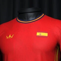 Spain Heritage Custom Football Jersey -World of Sportswear SpainLimitedEditionChampionsFootballJerseyChest