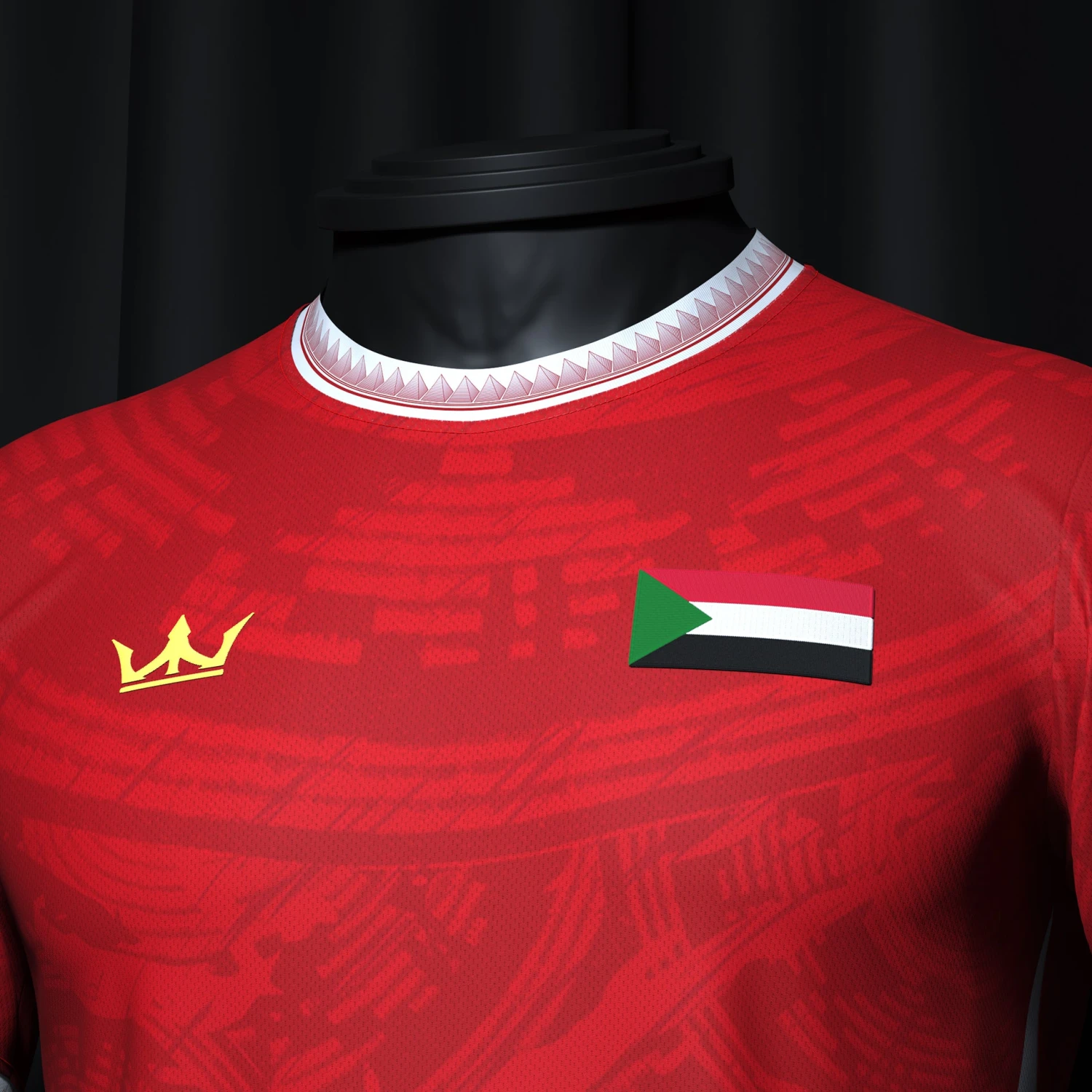Sudan Heritage Custom Football Jersey 6 Sudan Heritage Custom Football Jersey - Image 6