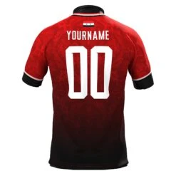 Syria Heritage Custom Football Jersey -World of Sportswear SyriaCustomFootballJerseyBack