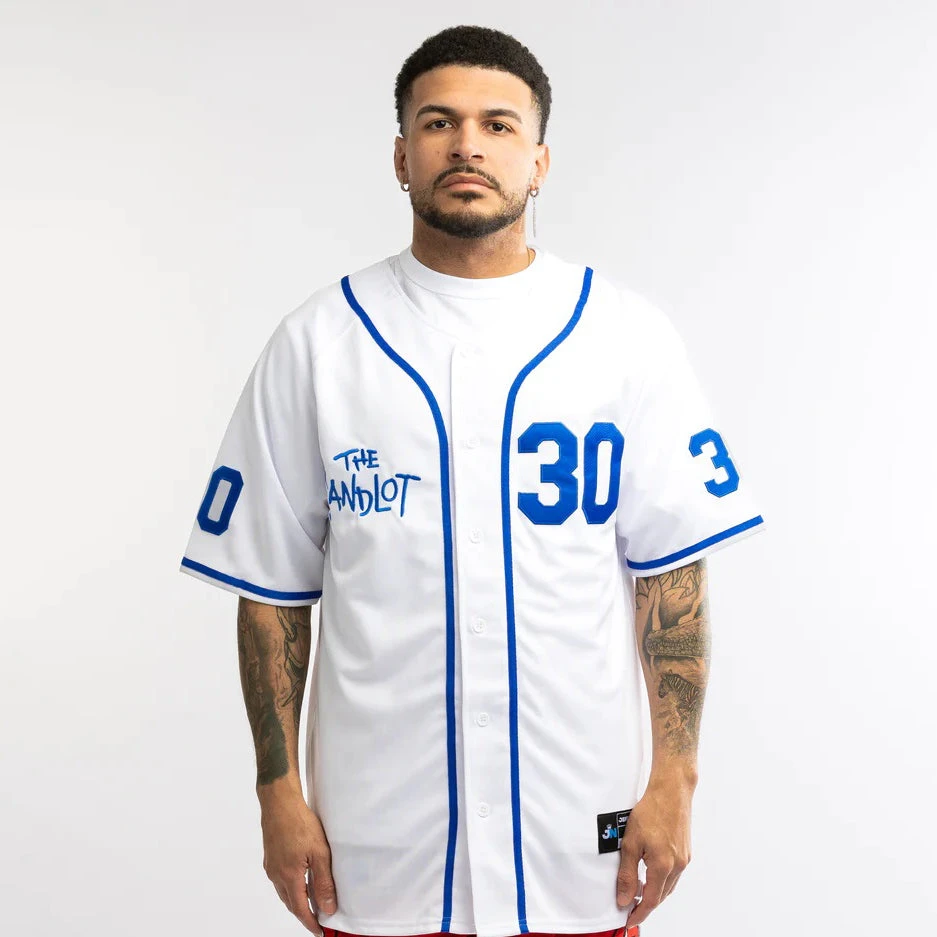 The Sandlot Benny 'The Jet' Rodriguez Baseball Jersey 2 The Sandlot Benny 'The Jet' Rodriguez Baseball Jersey - Image 2