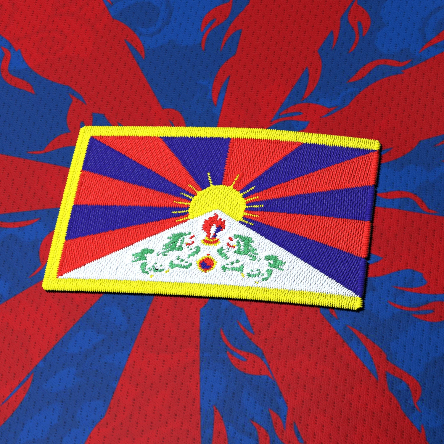 Tibet Custom Heritage Football Jersey 4 Tibet Custom Heritage Football Jersey - Image 4