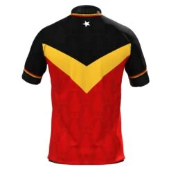 Timor-Leste Heritage Custom Football Jersey -World of Sportswear Timor LesteCustomFootballJerseyBackPlain