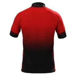 Tonga Heritage Custom Football Jersey -World of Sportswear TongaHeritageCustomFootballJerseyBackPlain