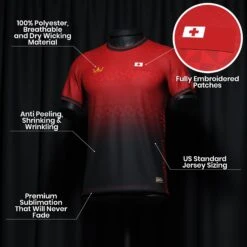 Tonga Heritage Custom Football Jersey -World of Sportswear TongaHeritageCustomFootballJerseySPOT