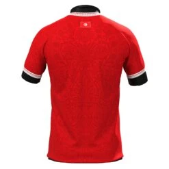 Tunisia Heritage Custom Football Jersey -World of Sportswear TunisiaCustomFootballJerseyBackPlain