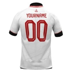 Türkiye Heritage Custom Football Jersey -World of Sportswear TurkeyWhiteSoccerJerseyBack