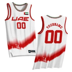 United Arab Emirates Heritage Custom Basketball Jersey