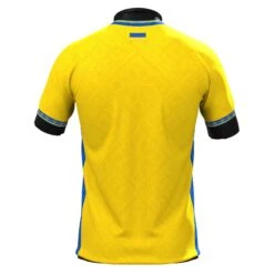 Ukraine Heritage Custom Football Jersey -World of Sportswear UkraineCustomFootballJerseyBackPlain