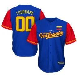 Venezuela Heritage Custom Baseball Jersey