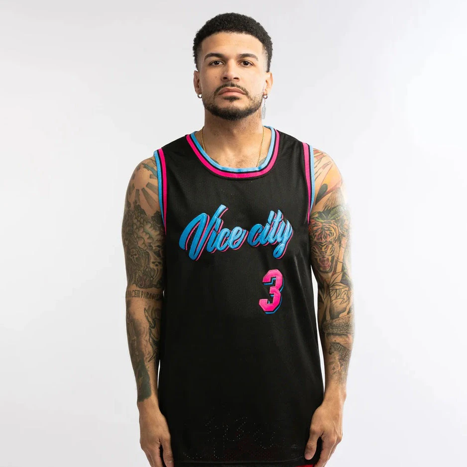 Vice City Basketball Jersey 2 Vice City Basketball Jersey - Image 2