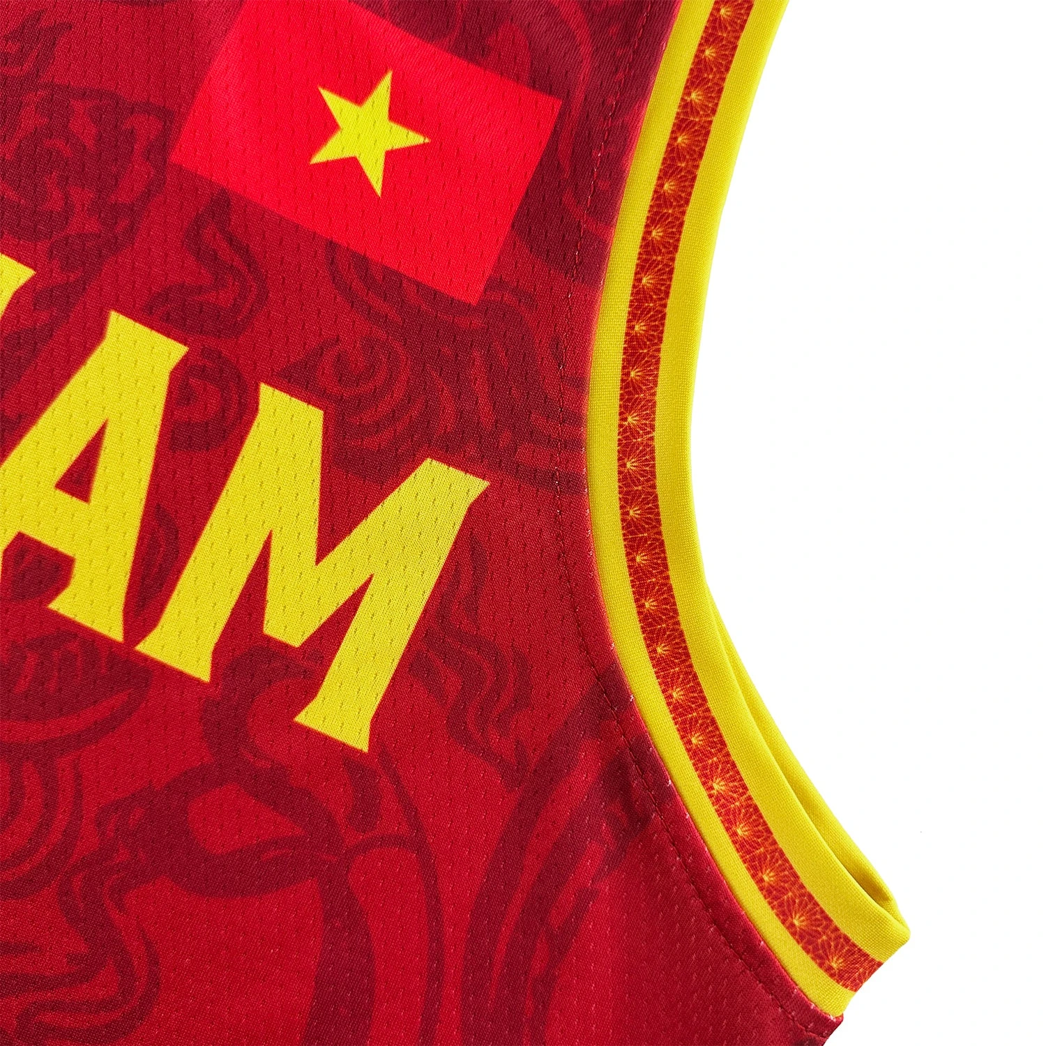 Vietnam Heritage Custom Basketball Jersey 4 Vietnam Heritage Custom Basketball Jersey - Image 4