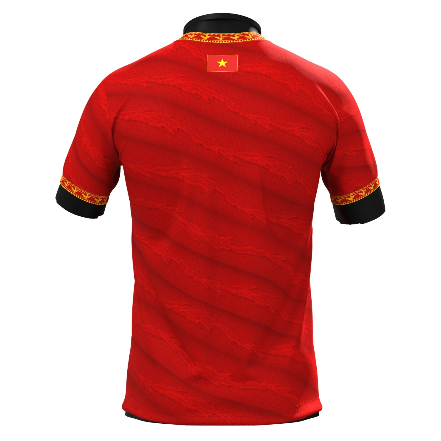 Vietnam Heritage Custom Football Jersey 3 Vietnam Heritage Custom Football Jersey - Image 3