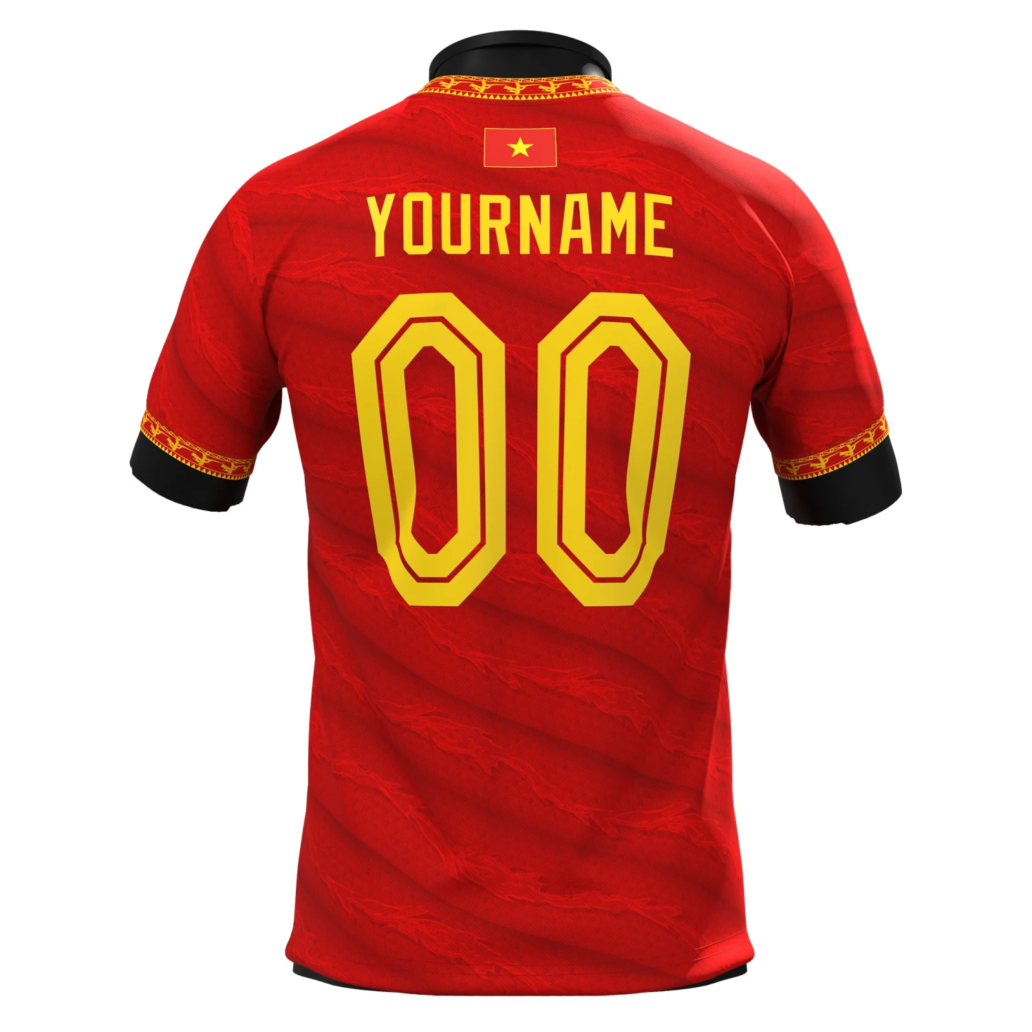 Vietnam Heritage Custom Football Jersey 2 Vietnam Heritage Custom Football Jersey - Image 2